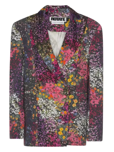 ROTATE BIRGER CHRISTENSEN floral-print blazer