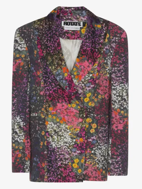 ROTATE BIRGER CHRISTENSEN floral-print blazer