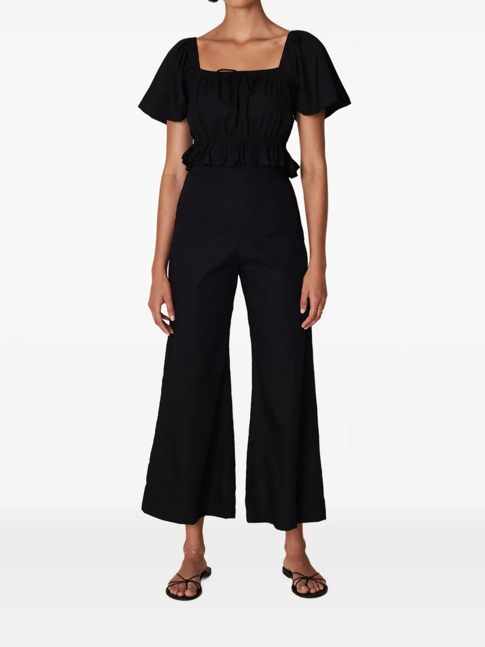 Faithfull the Brand Joseva top Zwart