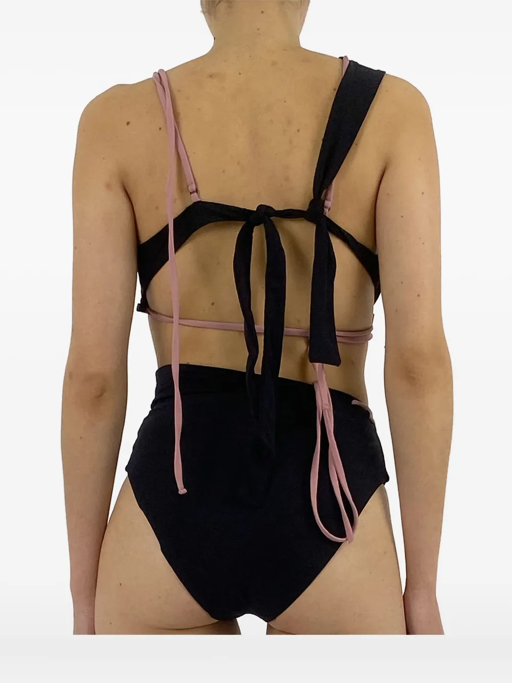 Ottolinger multi-strap bikini Zwart