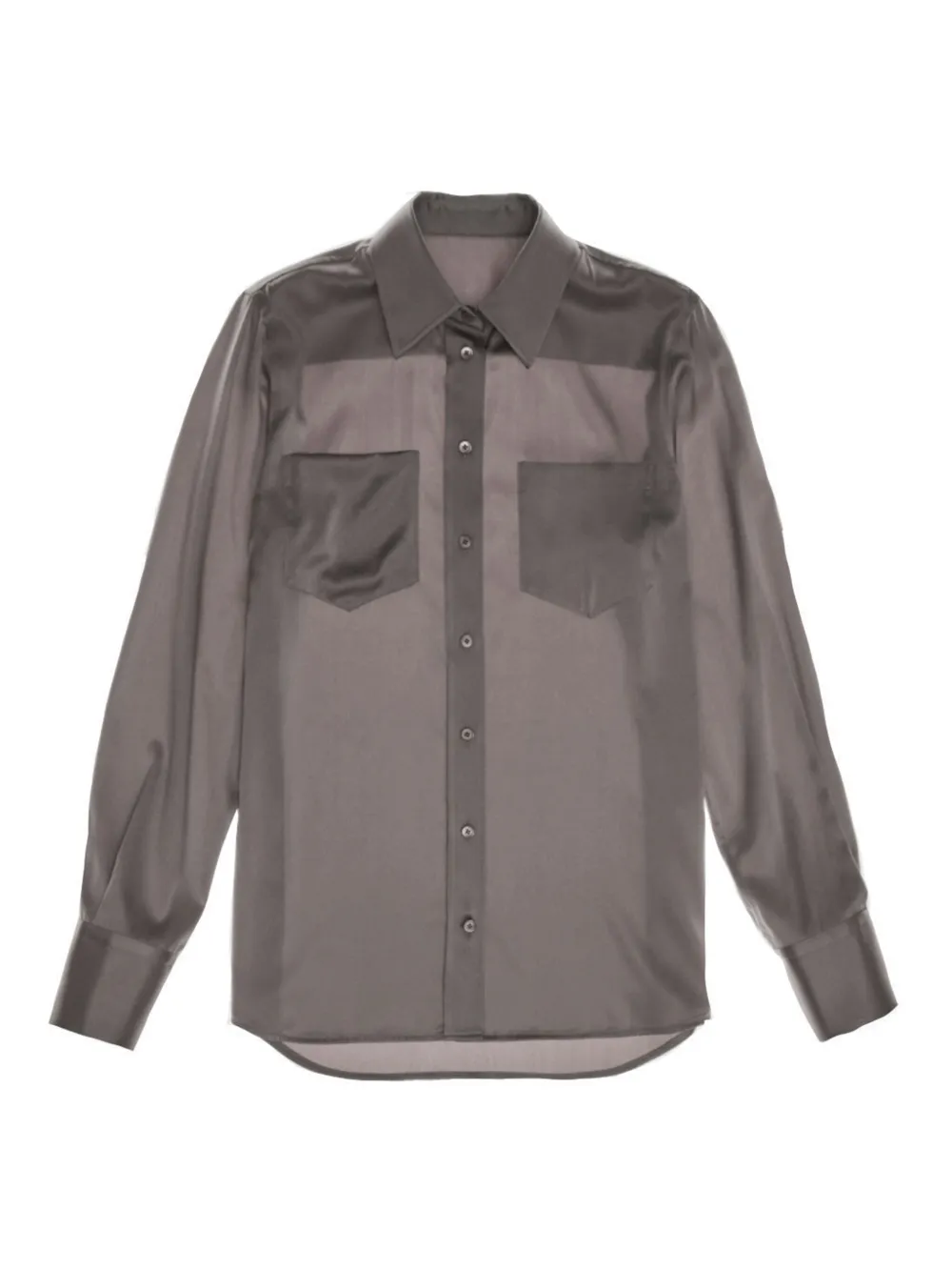 Helmut Lang pocket-detail shirt Paars