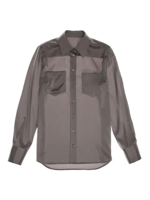 Helmut Lang pocket-detail shirt