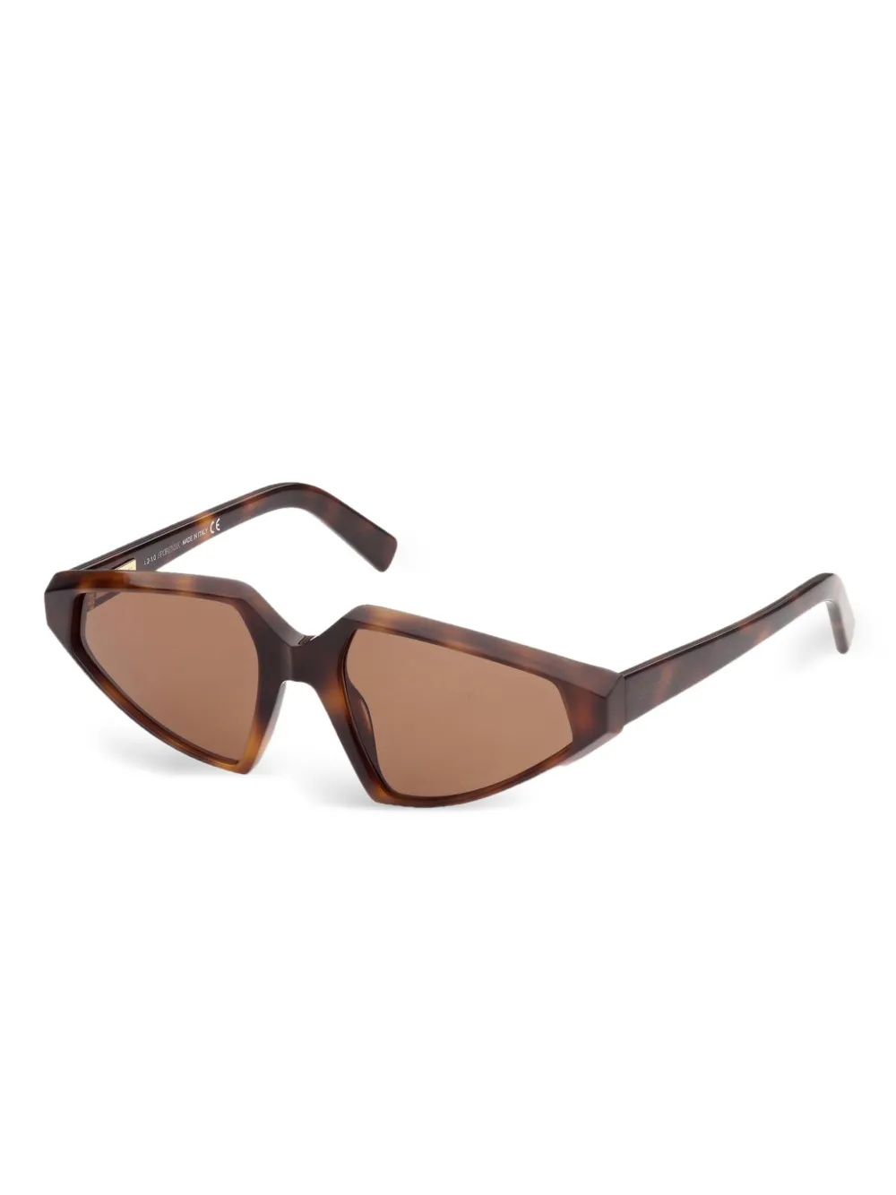 Sportmax Geometric-frames Sunglasses in Brown, view 3