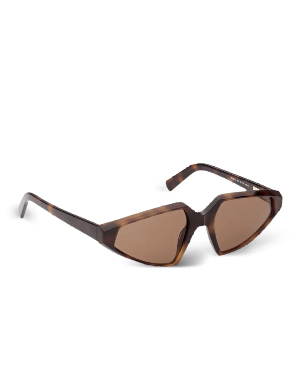 Sportmax geometric-frames sunglasses - Bruin