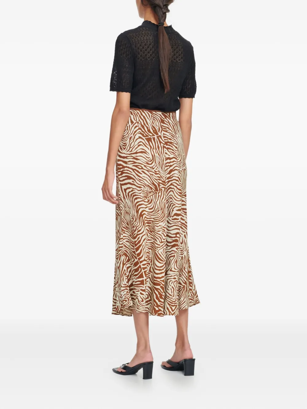 Samsoe & Samsoe Alsop Skirt In Neutral