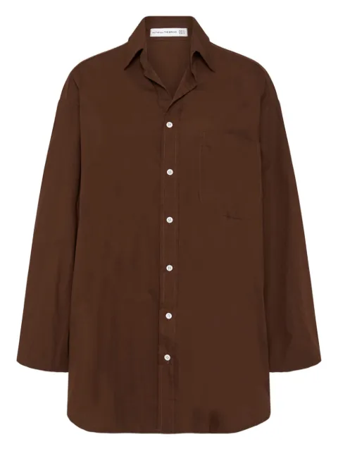 Faithfull the Brand Pontia poplin shirt mini dress
