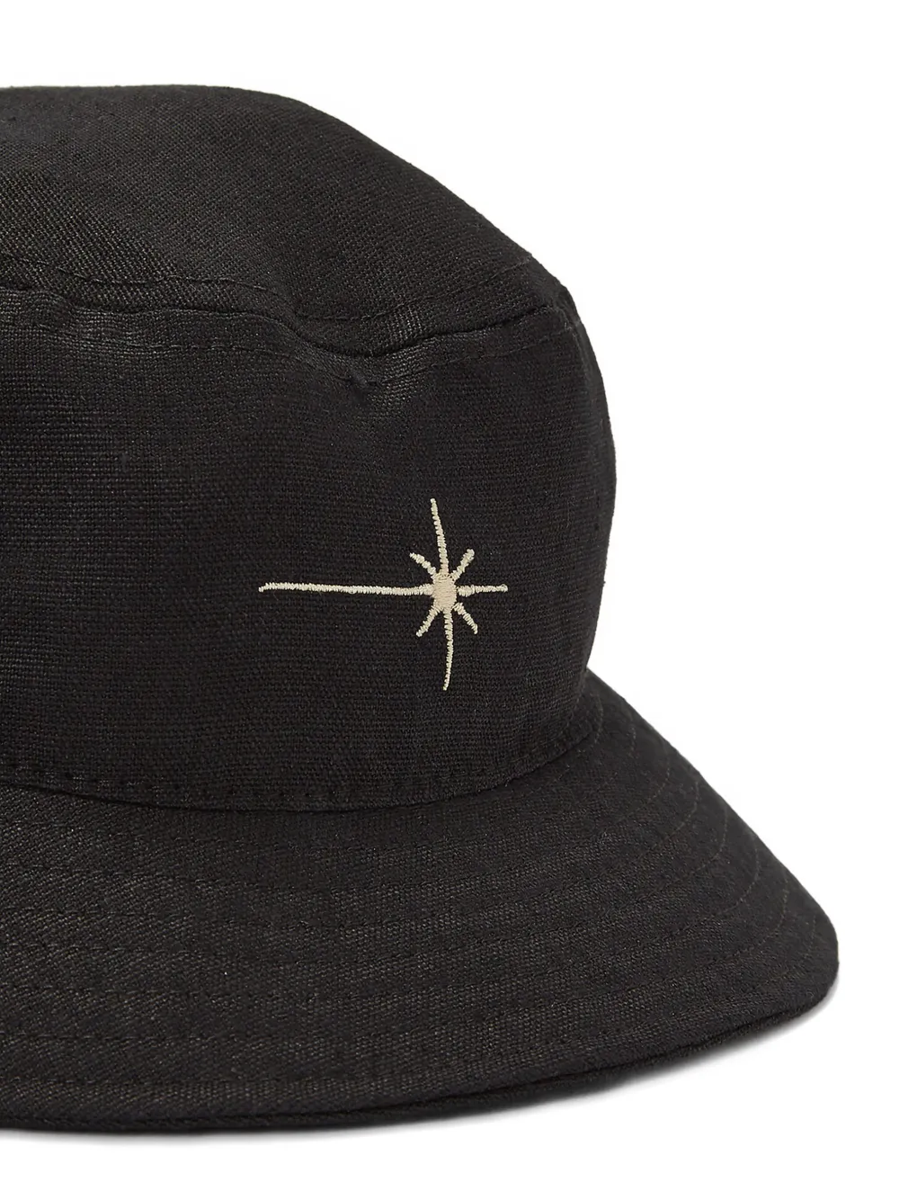 Eden Power Corp Logo-embroidered Bucket Hat In Black