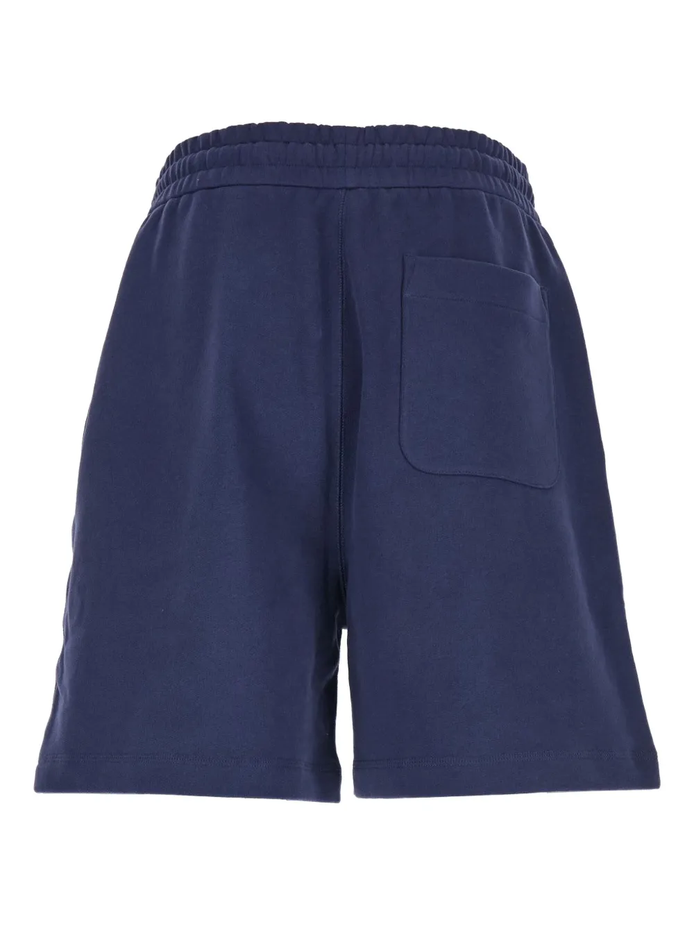 Moncler X Gilga Farm By Donald Glover Drawstring Patch-pocket Shorts In Blue