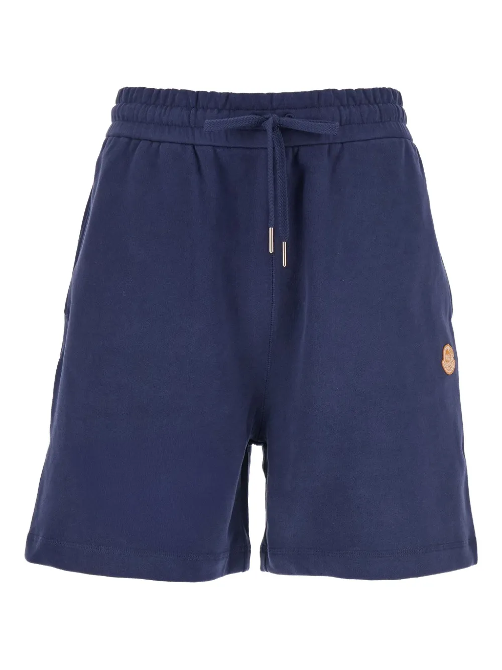 Moncler X Gilga Farm By Donald Glover Drawstring Patch-pocket Shorts In Blue