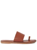 Rodebjer leather toe-ring sandals - Brown