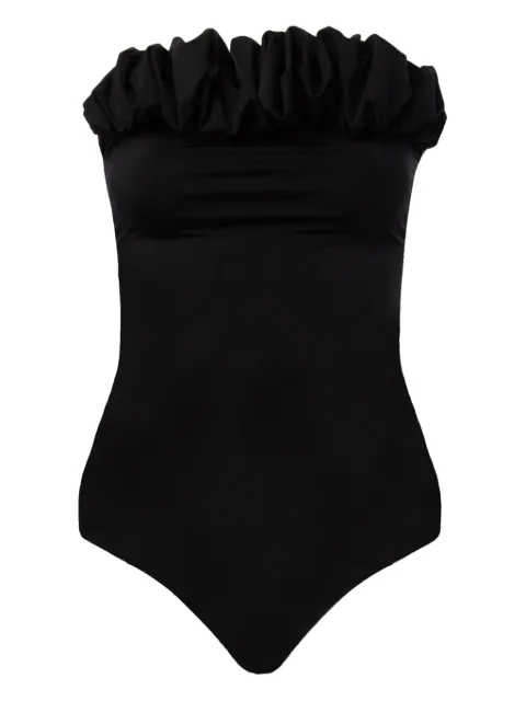 Maygel Coronel Granita ruffled-trim swimsuit