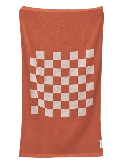 Sunnylife checkerboard towel