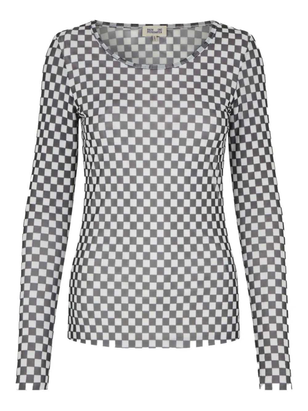 Jodiana checked top