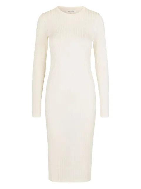 SAMSOE SAMSOE Jenari long-sleeve midi dress