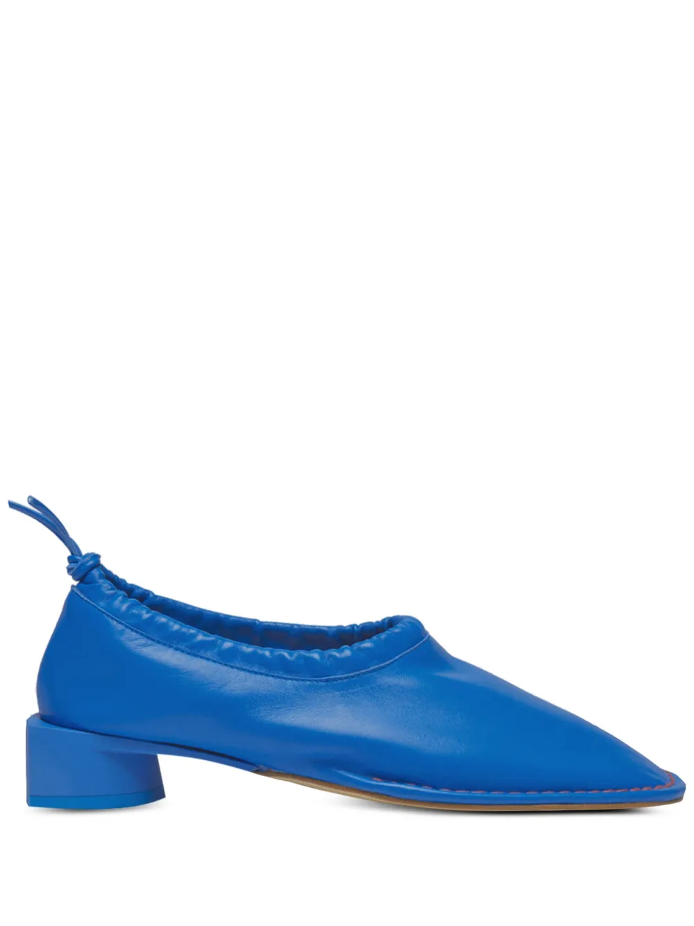 30mm Candace leather heeled pumps