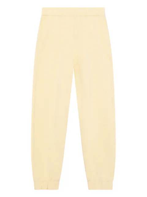 GANNI logo-embroidered track pants
