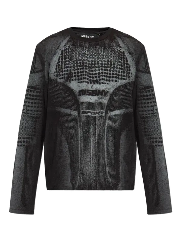 Misbhv>>>Misbhv Active' 長袖Tシャツ MISBHV Active ロングTシャツ | ブラック | FARFETCH JP