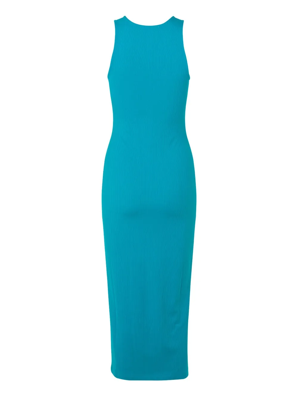 Samsoe & Samsoe Kerstin Ribbed Bodycon Dress In Blue