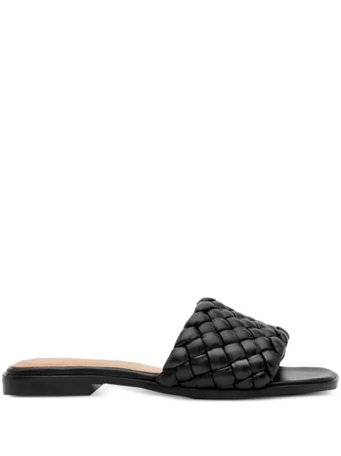 Flattered Minou woven-leather flat sandals