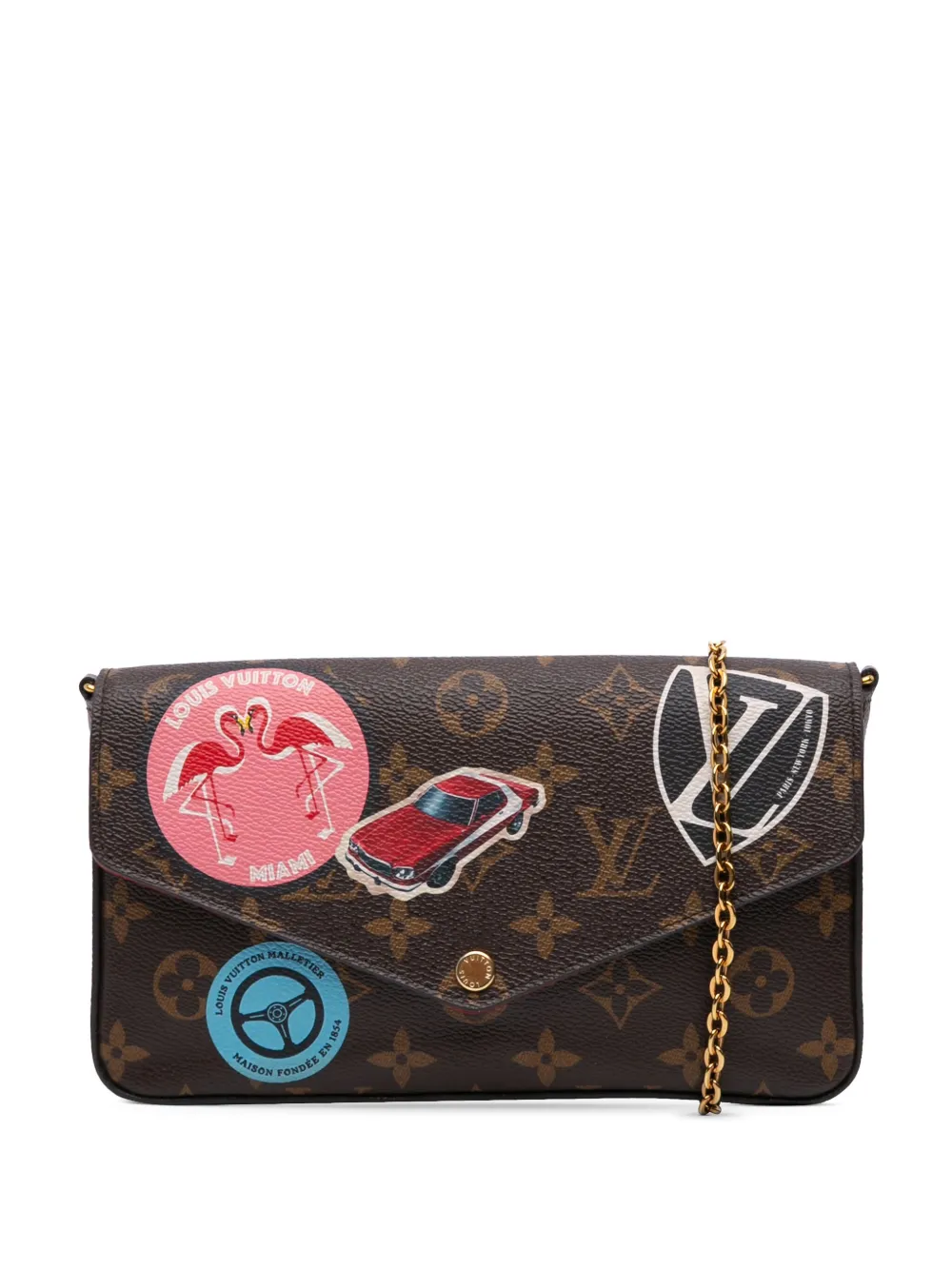 Louis Vuitton Pre-Owned 2016 World Tour ポシェット フェリーチェ モノグラム ショルダーバッグ - Louis Vuitton Pre-Owned 2016 World Tour ポシェット フェリーチェ モノグラム ショルダーバッグ -
