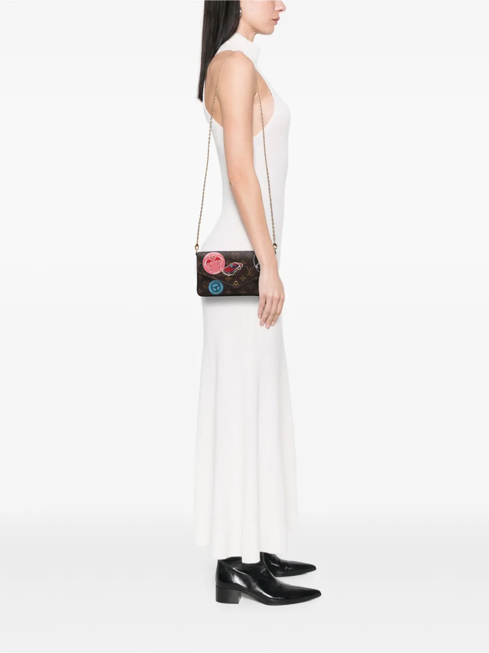 Louis Vuitton Pre-Owned 2016 Monogram World Tour Pochette Felicie crossbody bag | Pre-Owned | Image 2