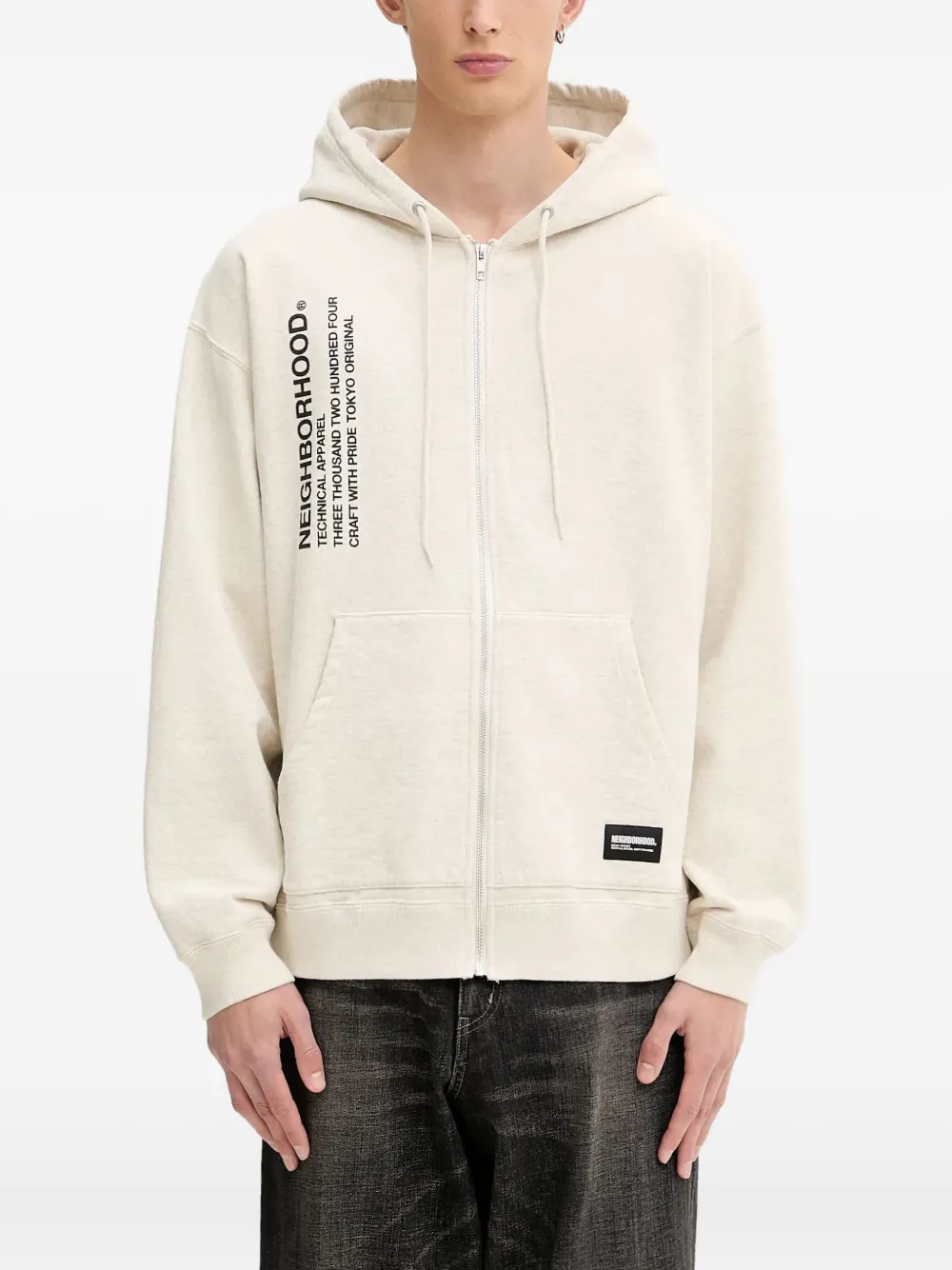 zip-up hoodie