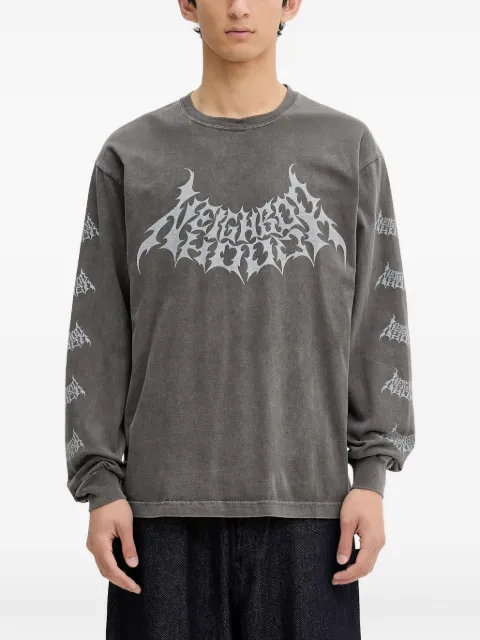 Neighborhood rat-graphic long-sleeve T-shirt