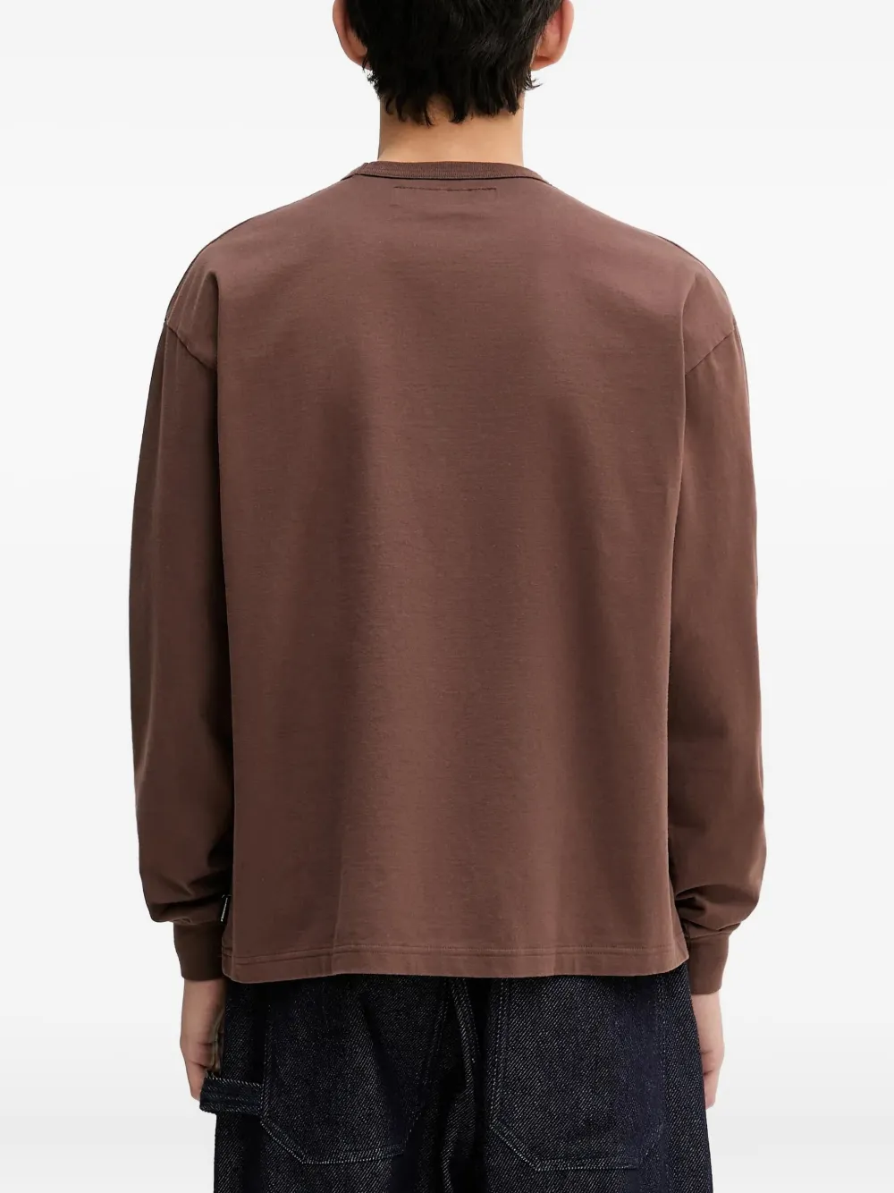 Neighborhood Sweater met logoprint Bruin