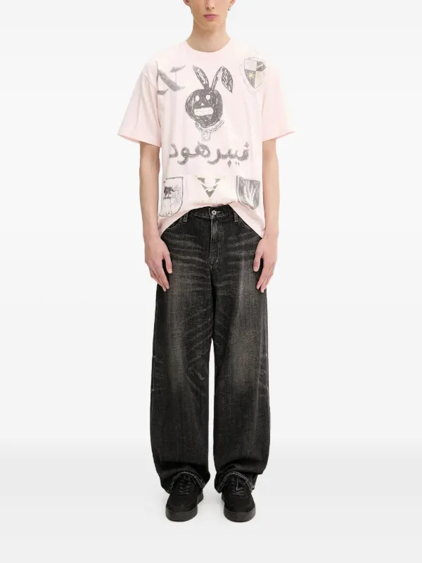 Neighborhood グラフィック Tシャツ | ピンク | FARFETCH JP