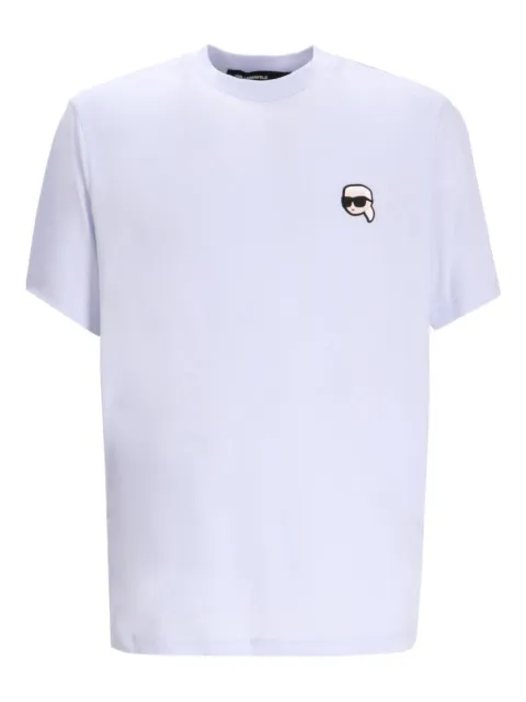 Karl Lagerfeld K-face logo T-shirt