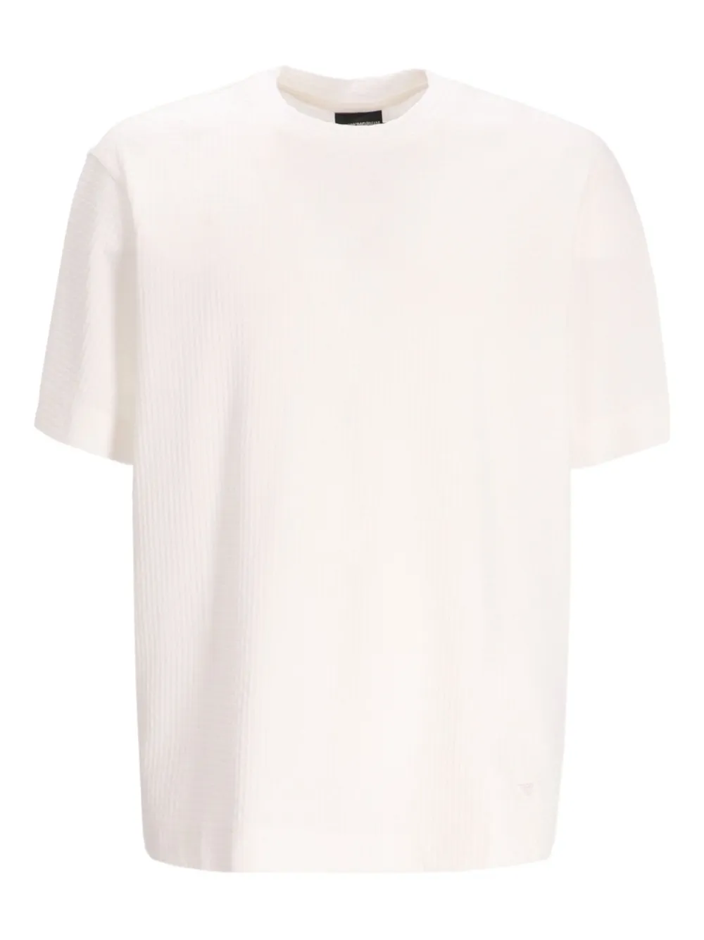 Emporio Armani crew-neck cotton T-shirt | White | Image 1