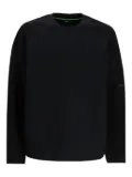 BOSS raglan-sleeved sweatshirt - Black