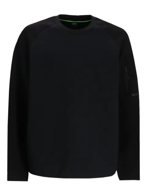 BOSS raglan-sleeved sweatshirt