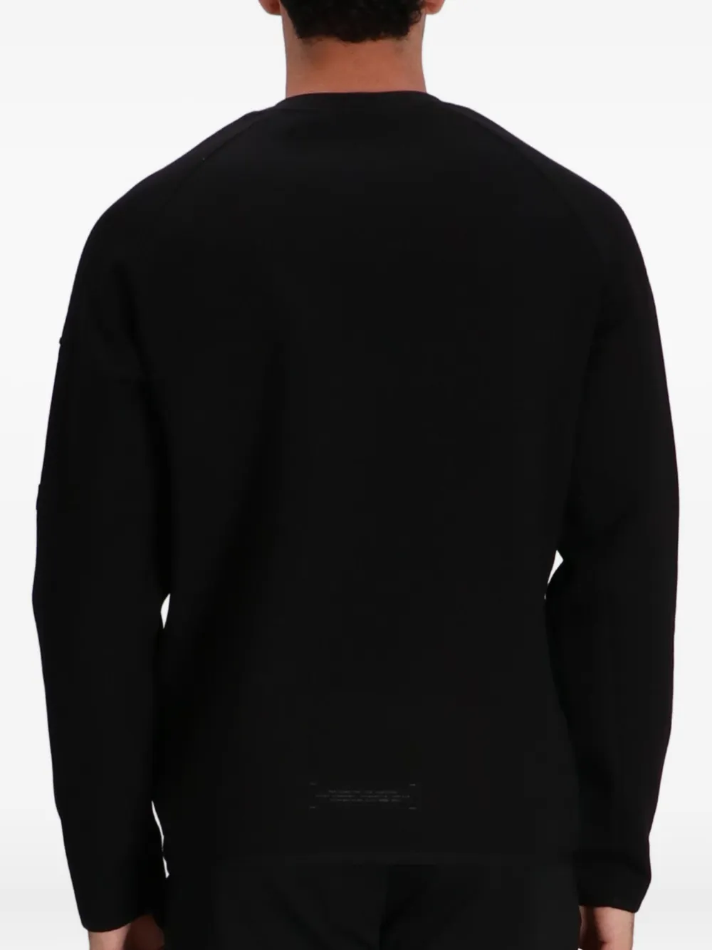 BOSS Sweater met raglan mouwen Zwart