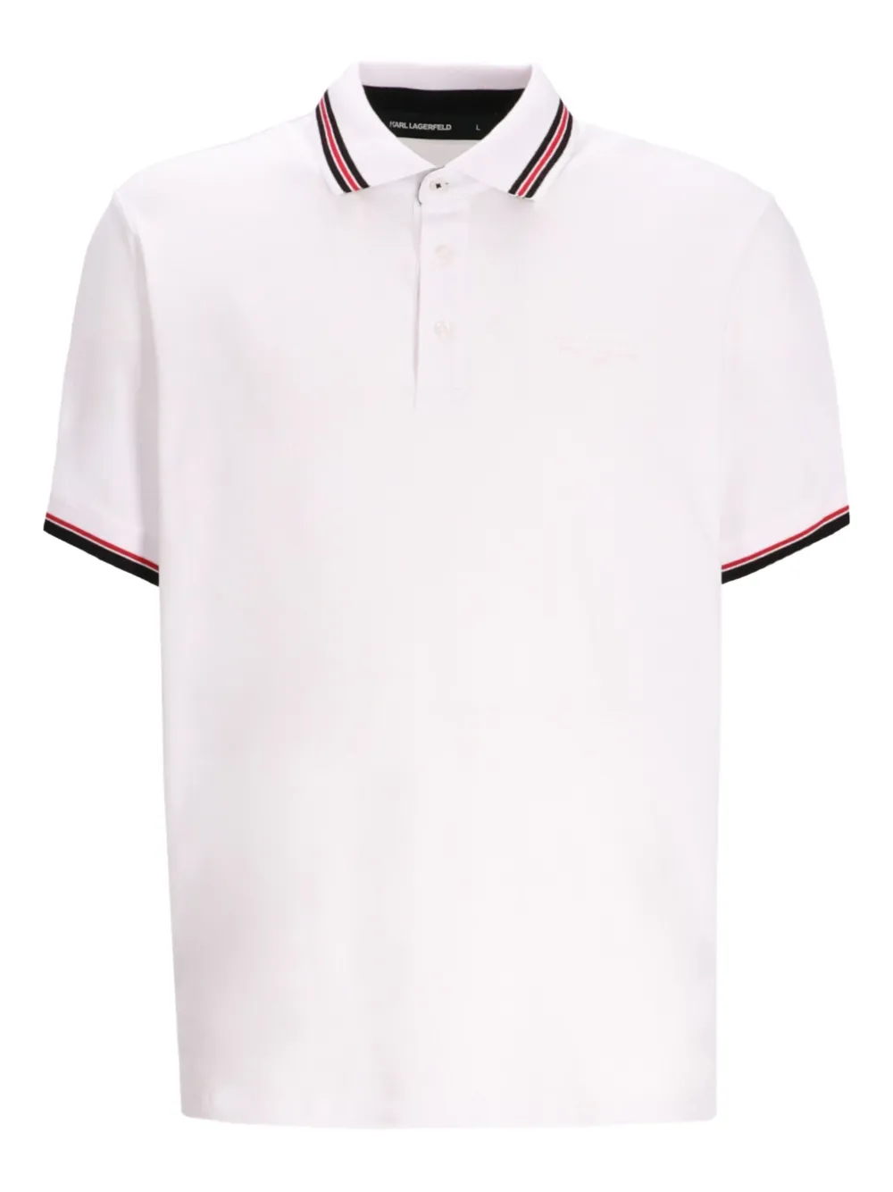 Karl Lagerfeld Katoenen poloshirt Wit