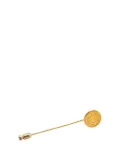 Hermès Pre-Owned 20th Century Gold Plated Clou de Selle Stick Pin Brooch costume brooch