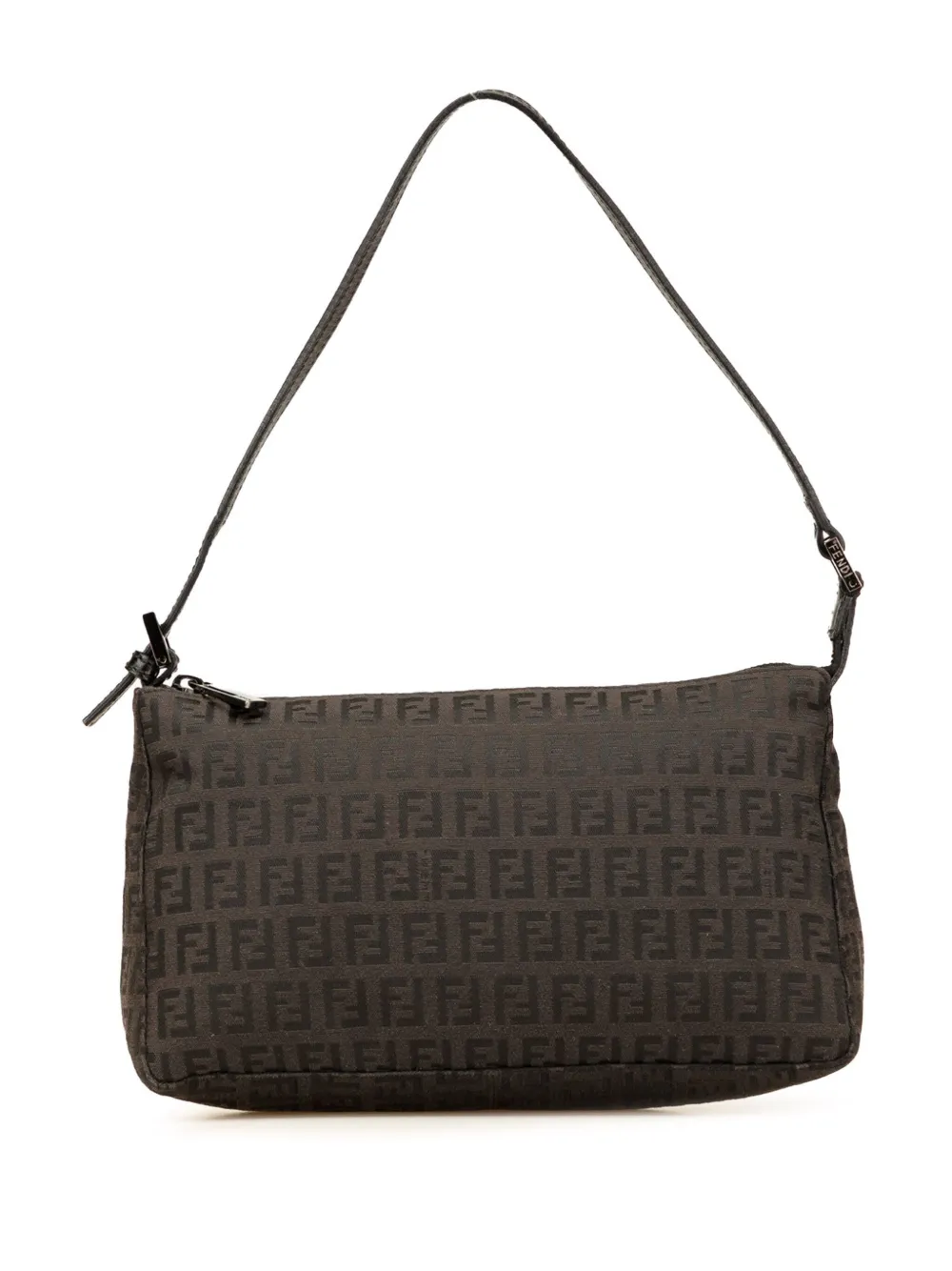 Fendi Pre-Owned 2000-2010 Zucchino Canvas Pochette shoulder bag | Brown | Image 1