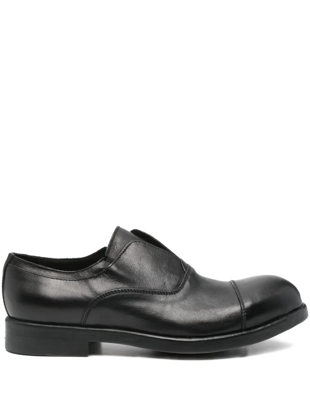 LeQarant leather loafers Black