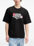 Fiorucci logo-print T-shirt - Black