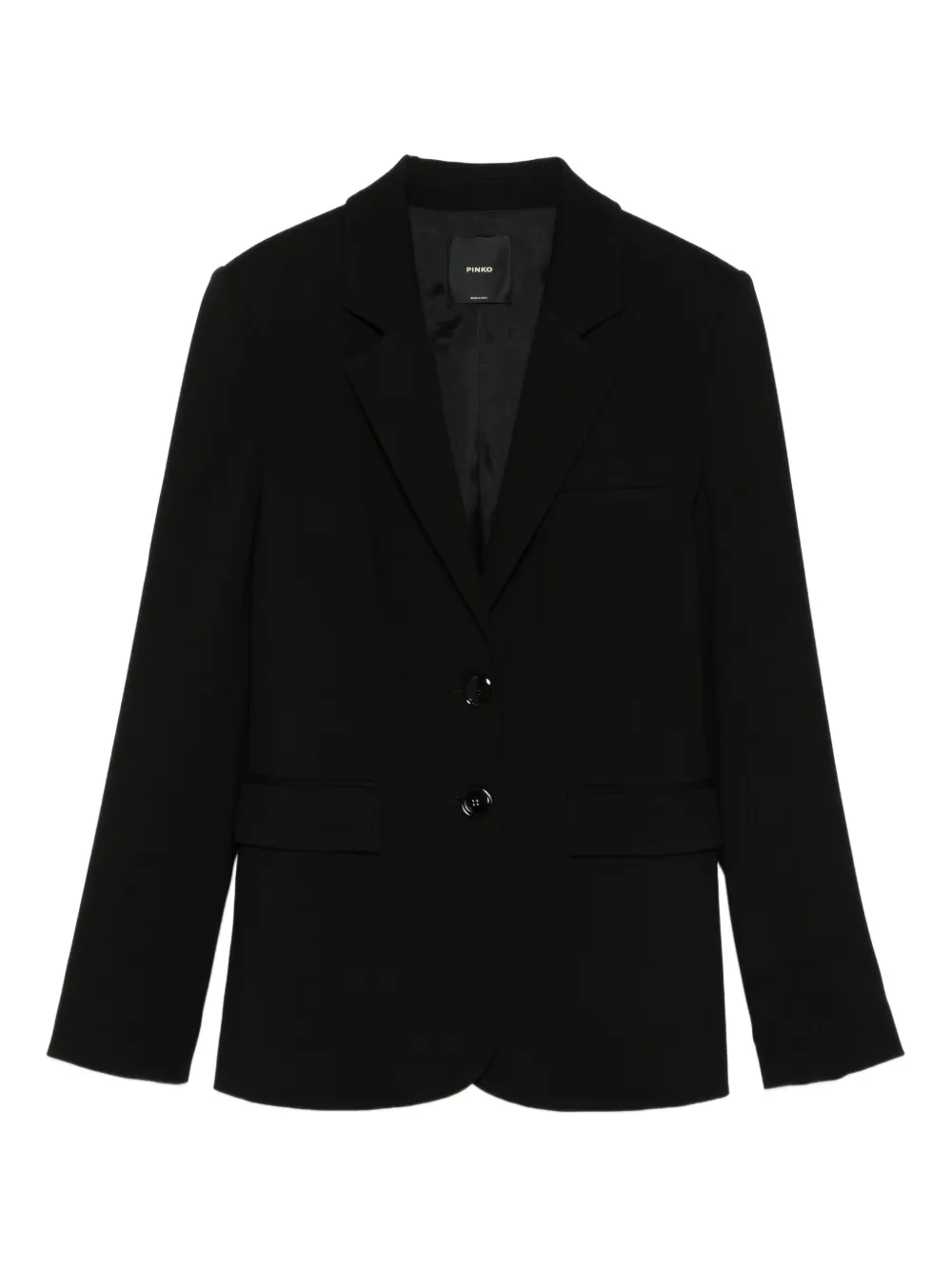 PINKO notched-lapel blazer Zwart