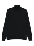 Drumohr turtleneck ribbed-neck sweater - Grey