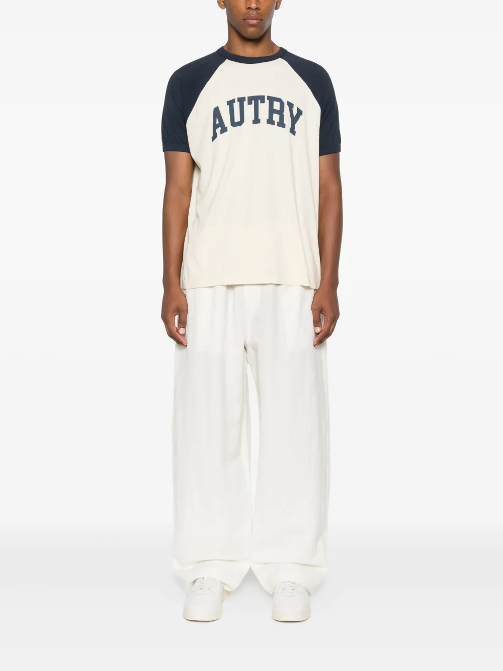 Autry raglan-sleeves T-shirt CLOUD