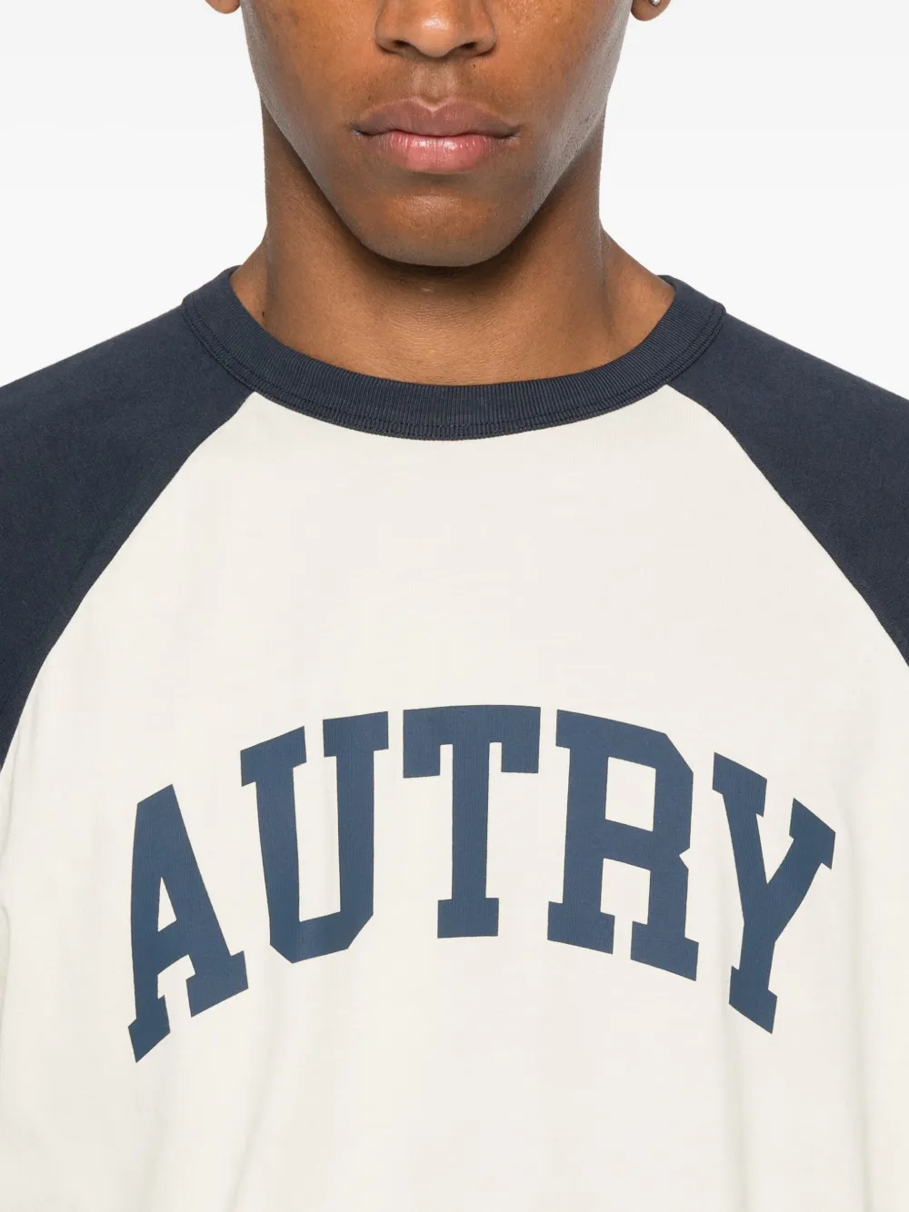 Autry raglan-sleeves T-shirt CLOUD