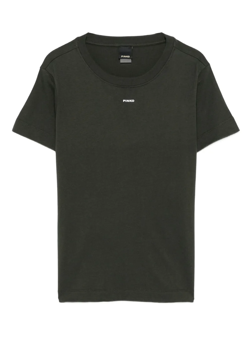 PINKO short-sleeve cotton top Groen