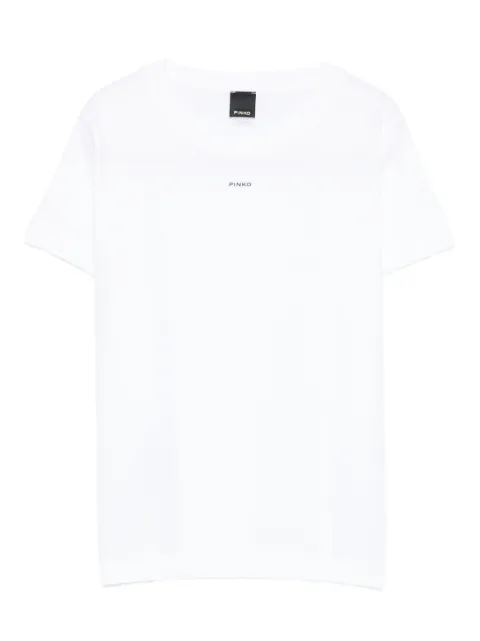PINKO logo-print cotton T-shirt