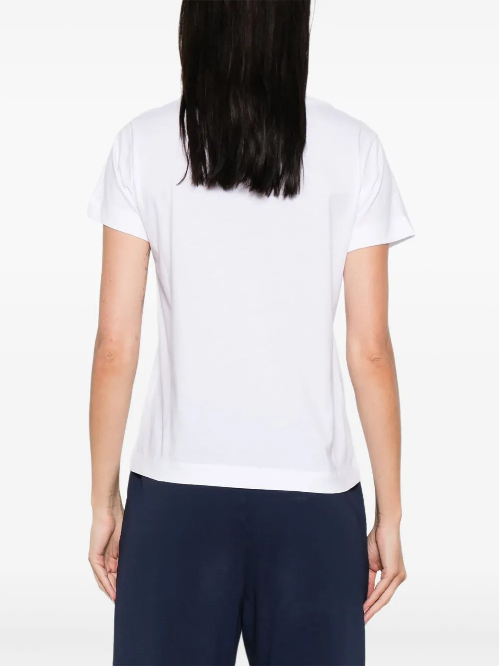 PINKO logo-print cotton T-shirt Wit