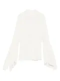 PINKO bell-sleeve top - White