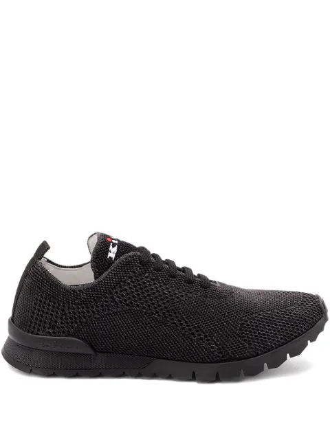 Kiton knitted lace-up sneakers
