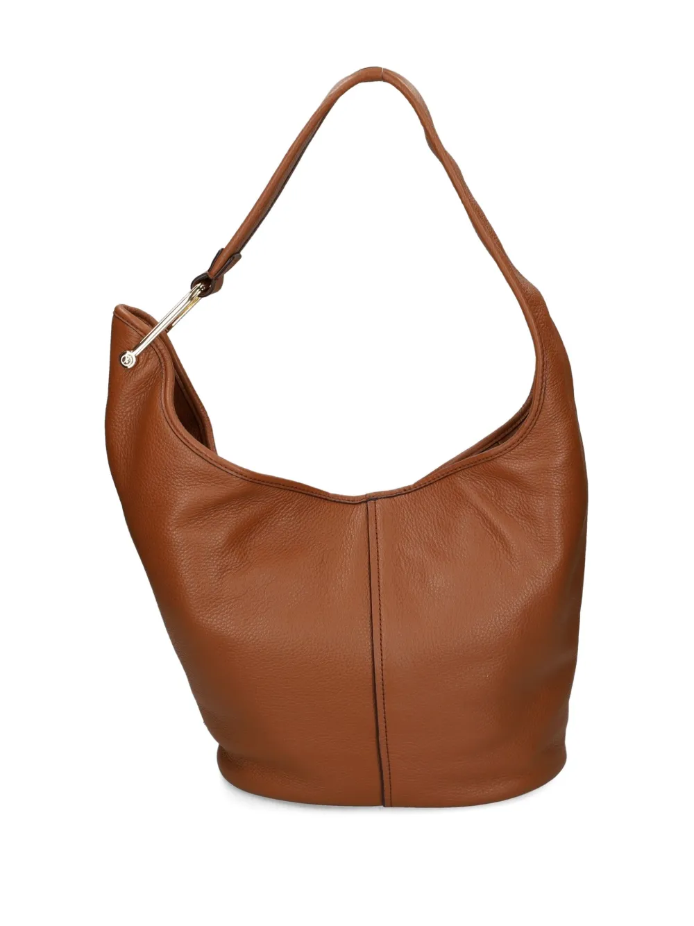 Michael Kors Leren tas met enkele handgreep Bruin