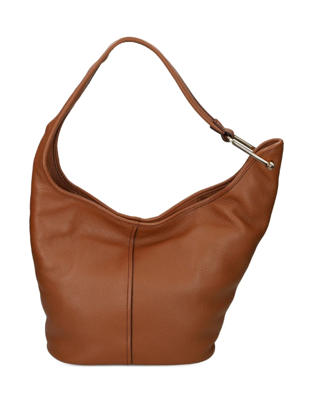 Michael Kors Leren tas met enkele handgreep Bruin